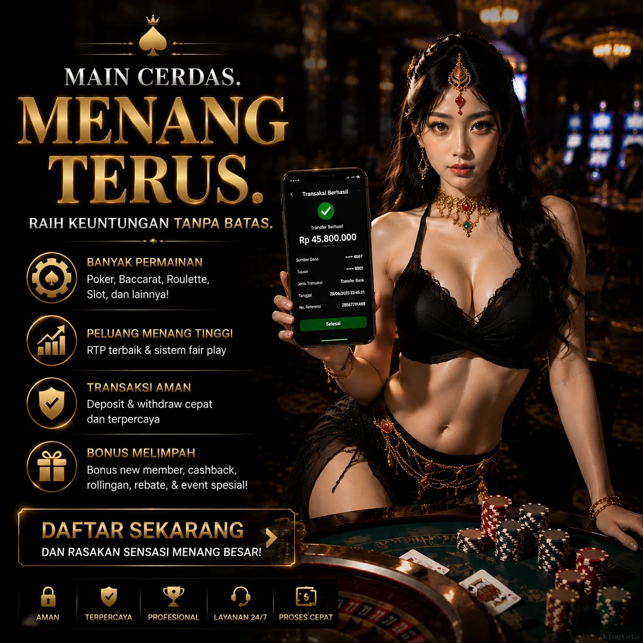 Hasil Security Scan kingtoto